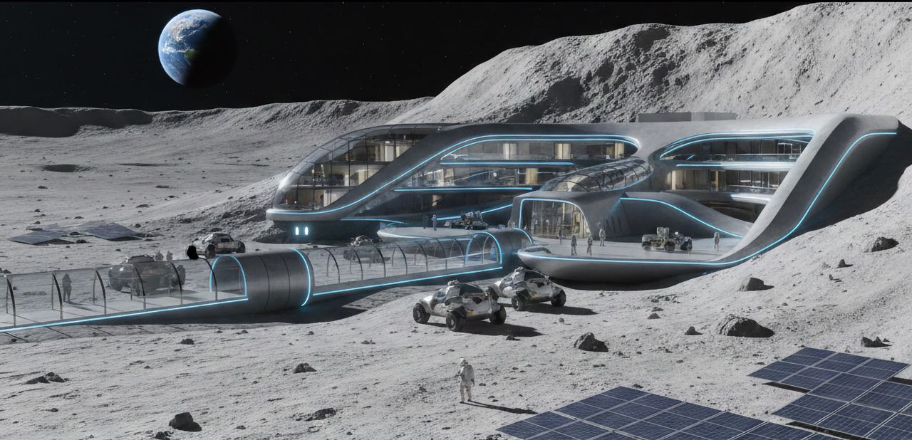 Nu går det att göra hotellreservationer på månen