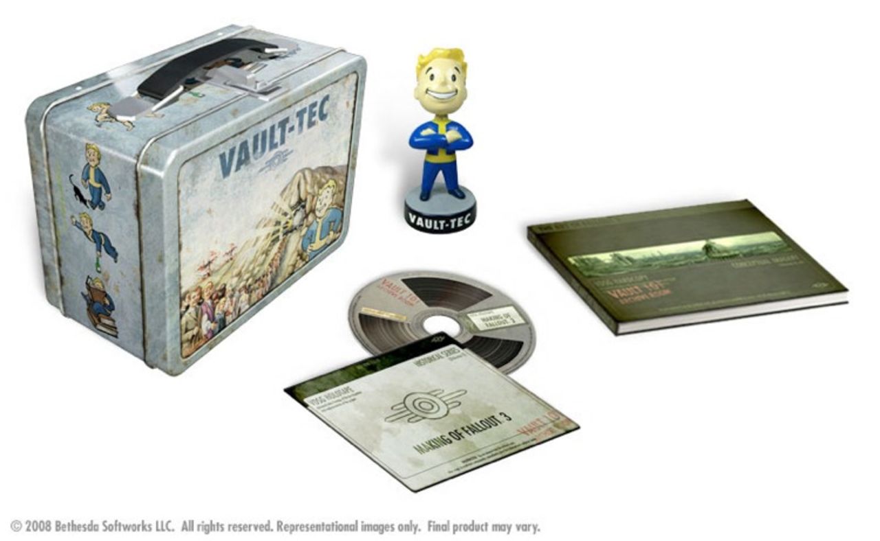 Fallout 3 Collector's Edition ser mumsig ut