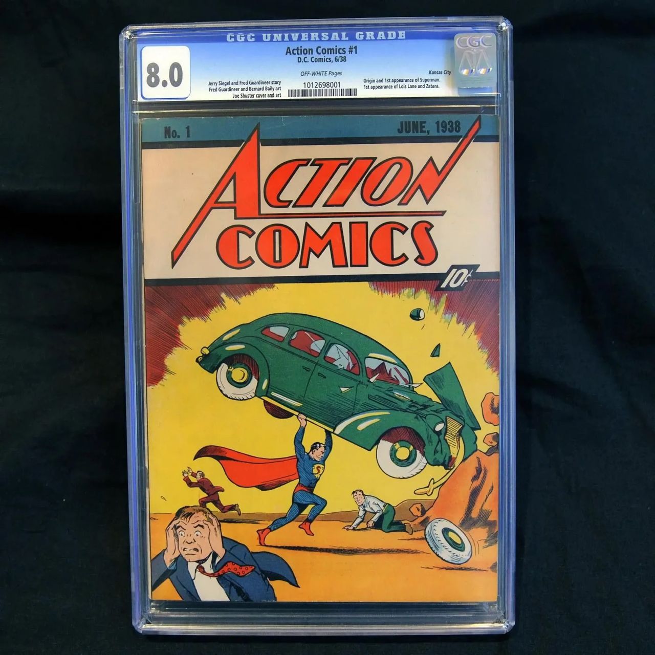 Action Comics 1 slår prisrekord