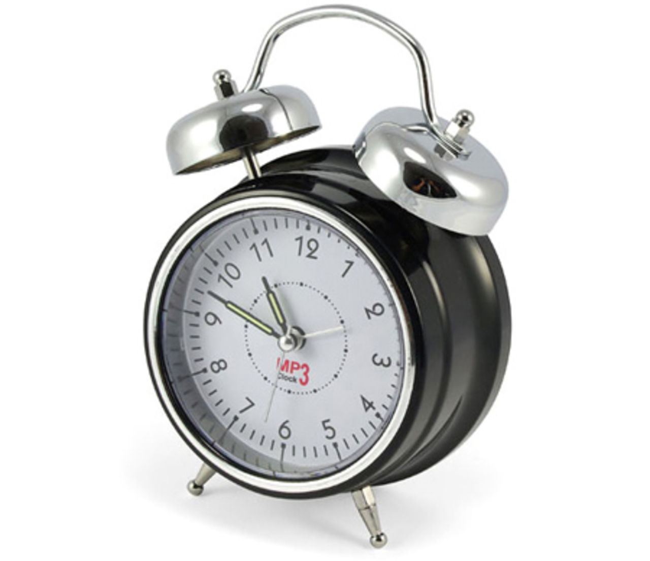 Retro-väckarklocka med MP3-spelare
