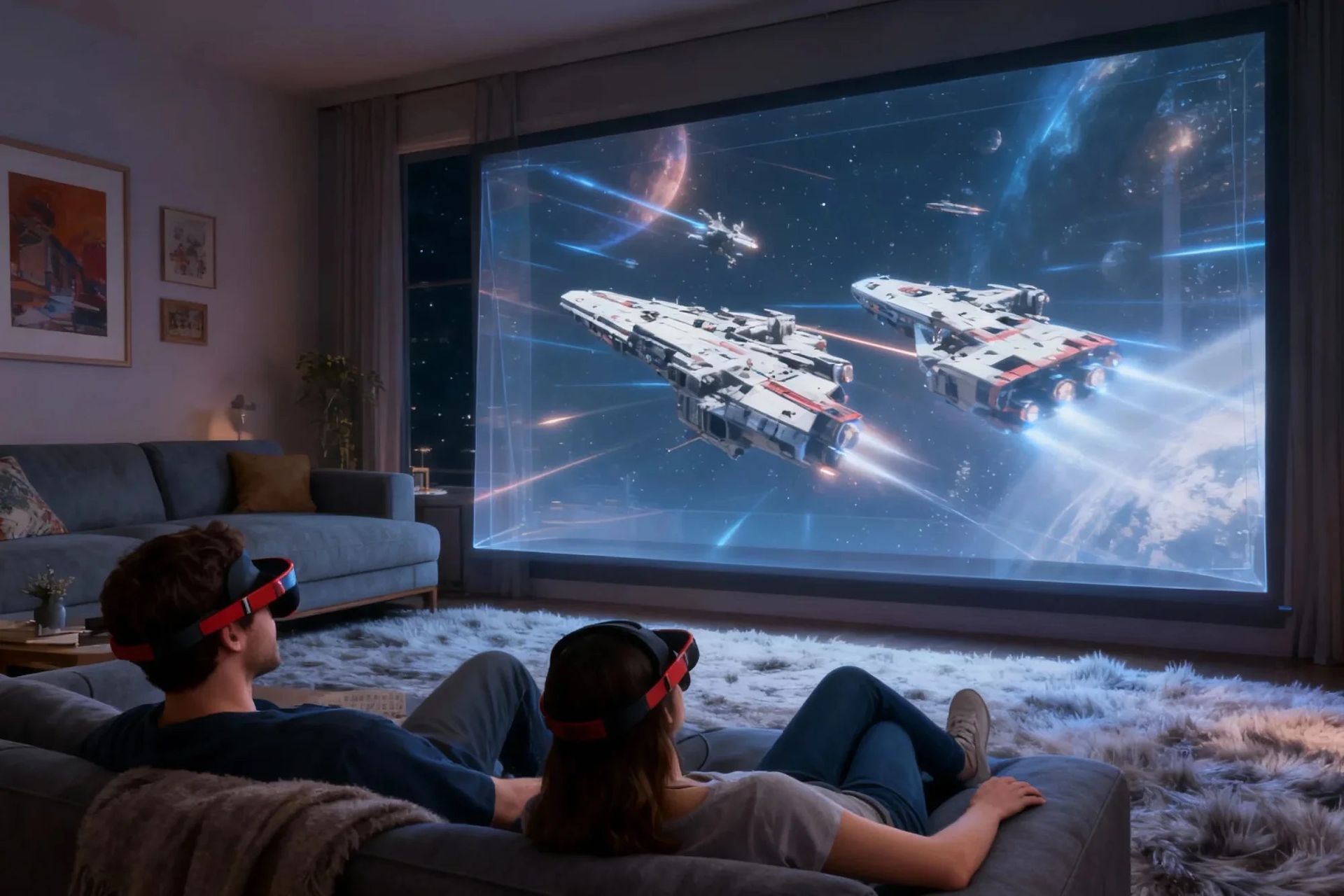 Xynavo utlovar en tv-upplevelse på 300 tum