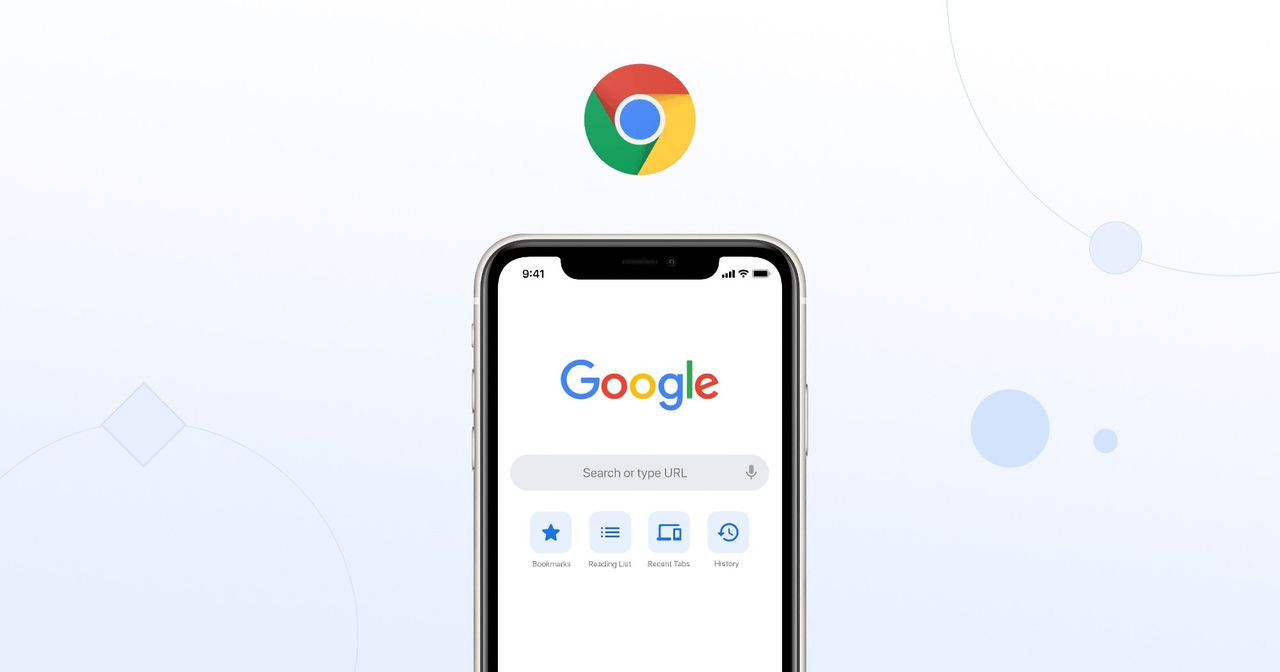 Chrome för iOS får importknapp