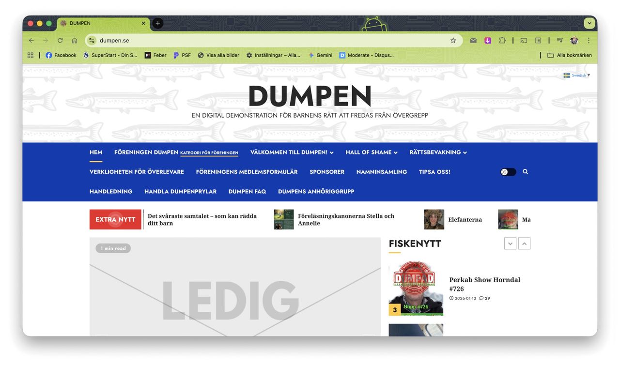 Jury anser att Dumpen är skyldiga till grovt förtal