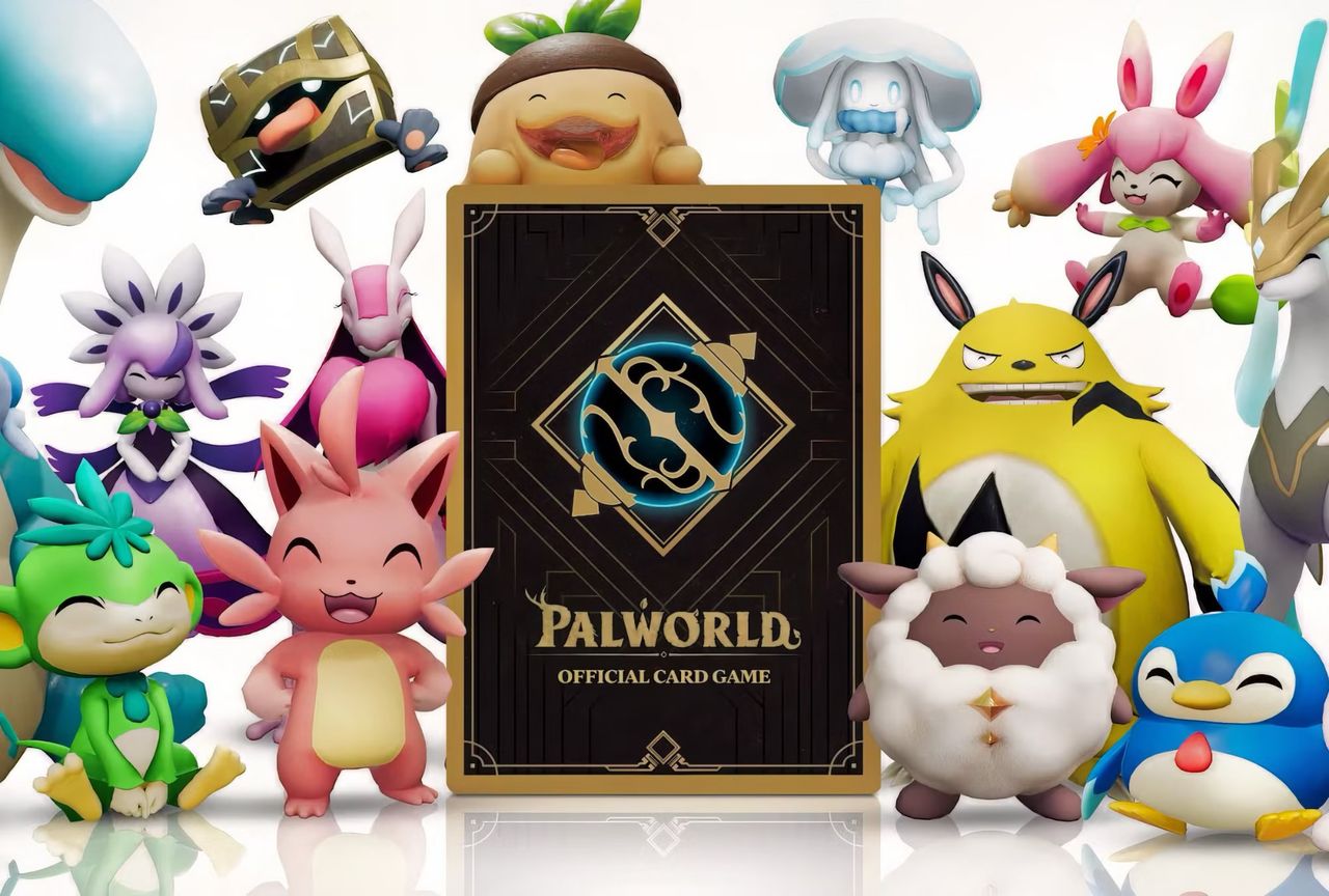 Palworld blir kortspel