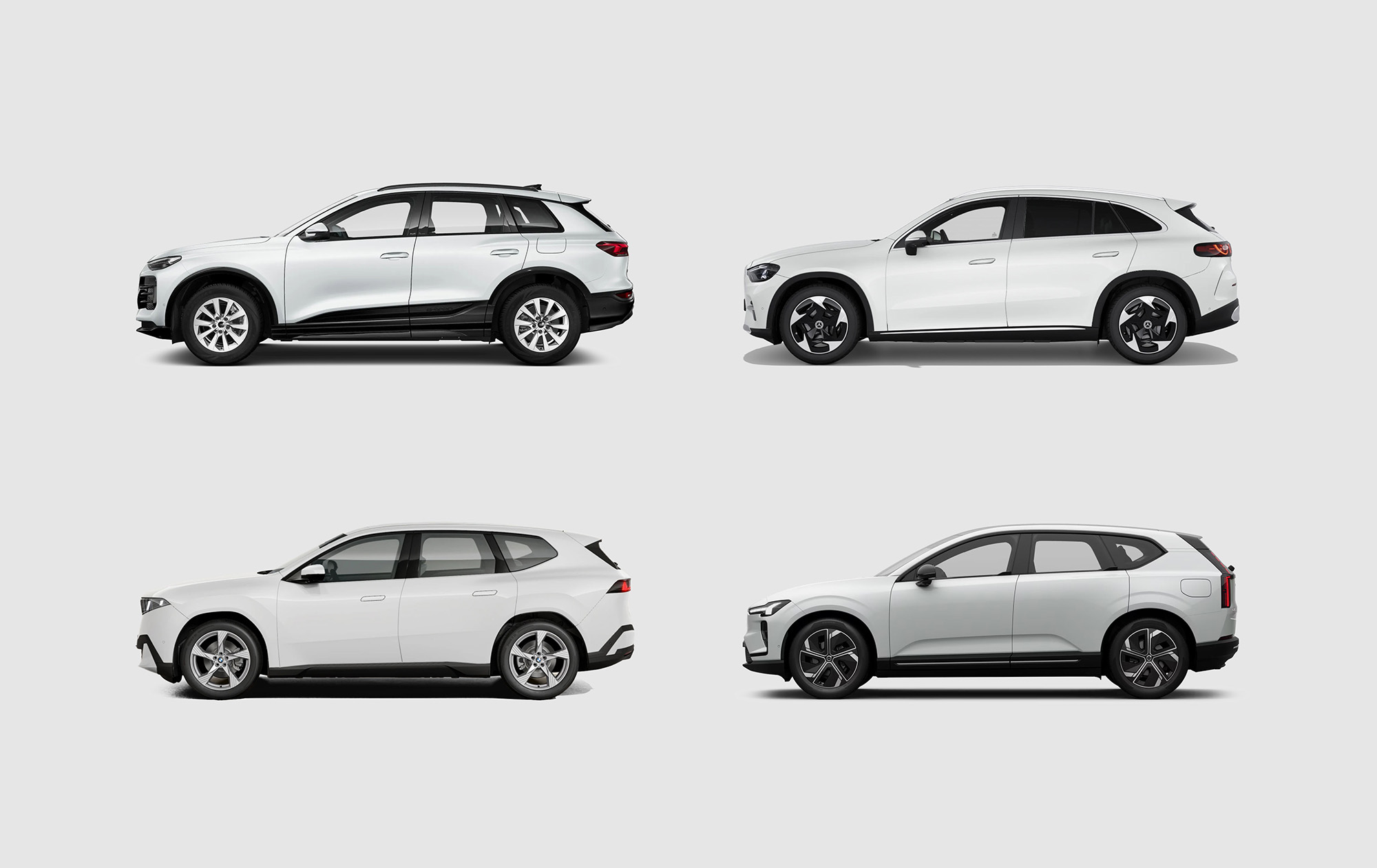 Så står sig Volvo EX60 mot tyskarna! Vi jämför med Audi, BMW och Mercedes.