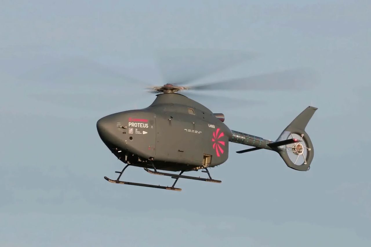 Brittiska militären har testat autonom helikopter