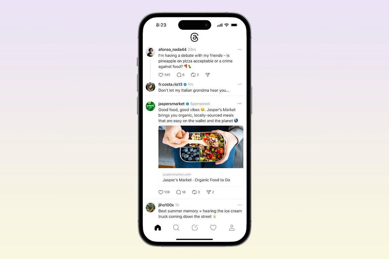 Threads får annonser nästa vecka
