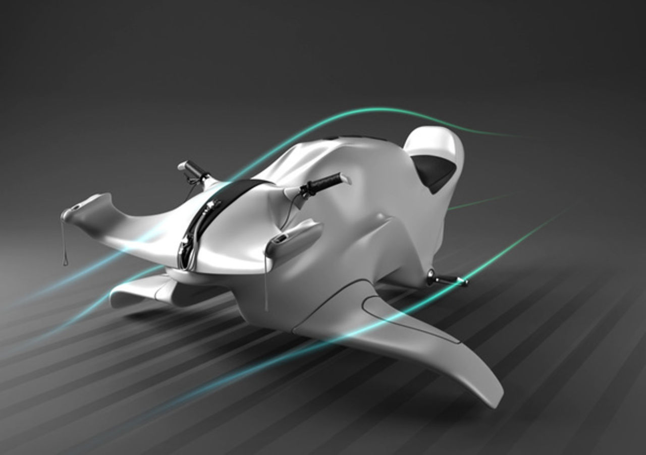 Vattenskotern som kan dyka