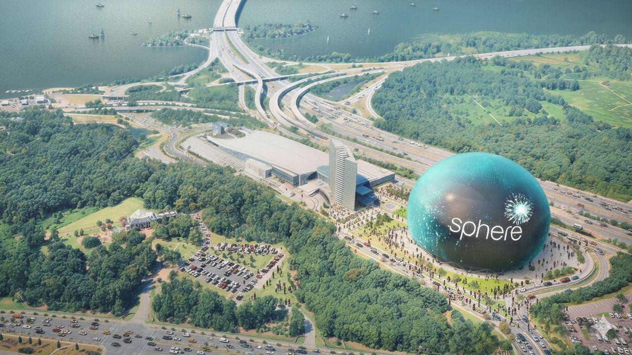 The Sphere i Las Vegas ynglar av sig