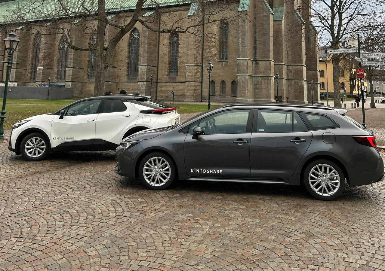 Kinto har dubblerat antalet bilar