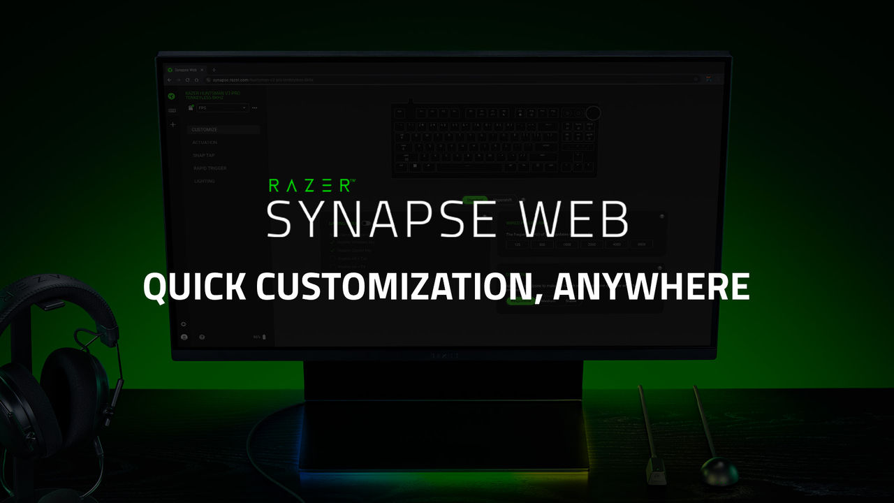 Razer Synapse släppt i webbversion
