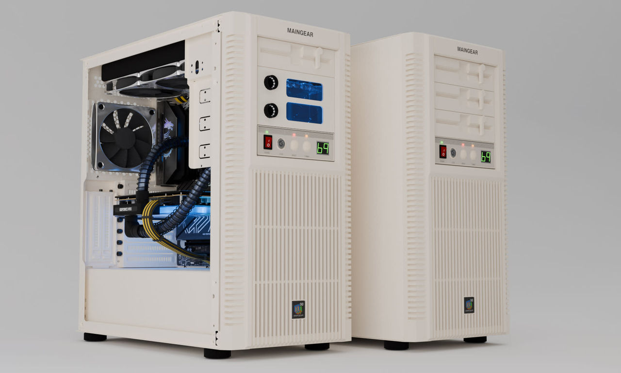 Retro98 är en modern speldator i retrochassi