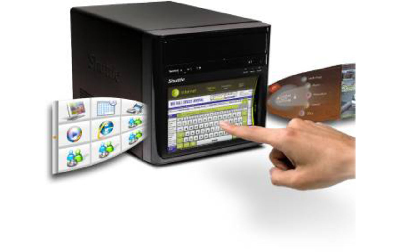 Mediaserver med touchscreen