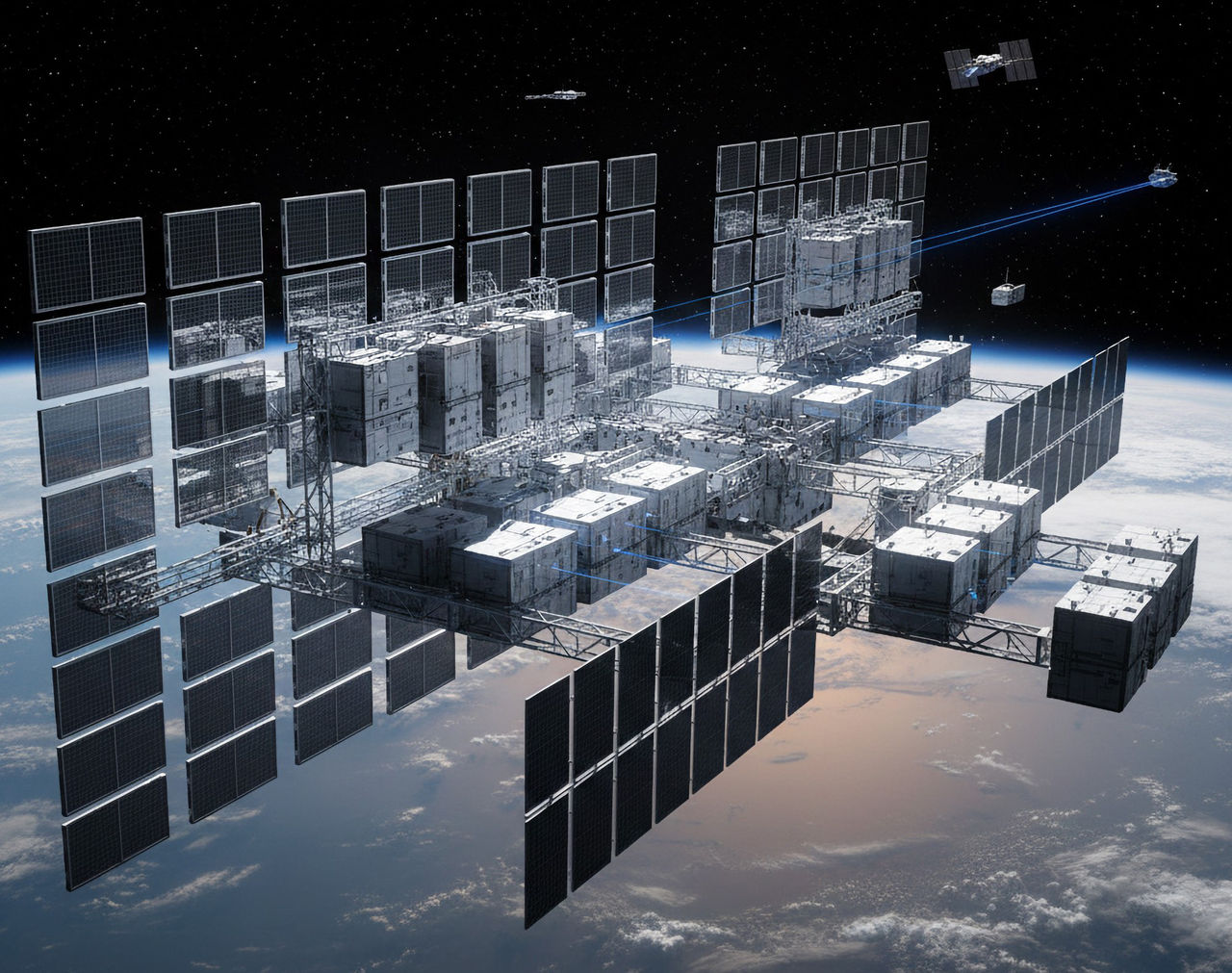 SpaceX vill bygga en miljon datacenter i rymden
