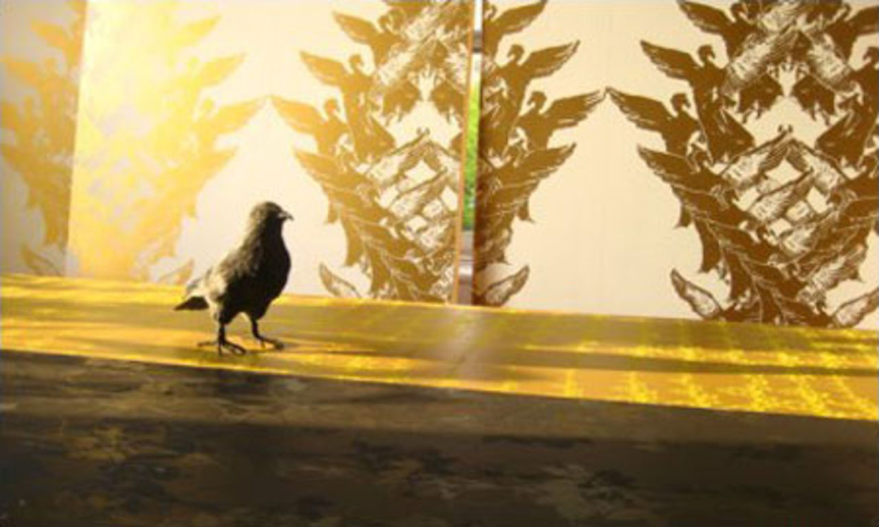 Handtryckta tapeter från Jill Malek