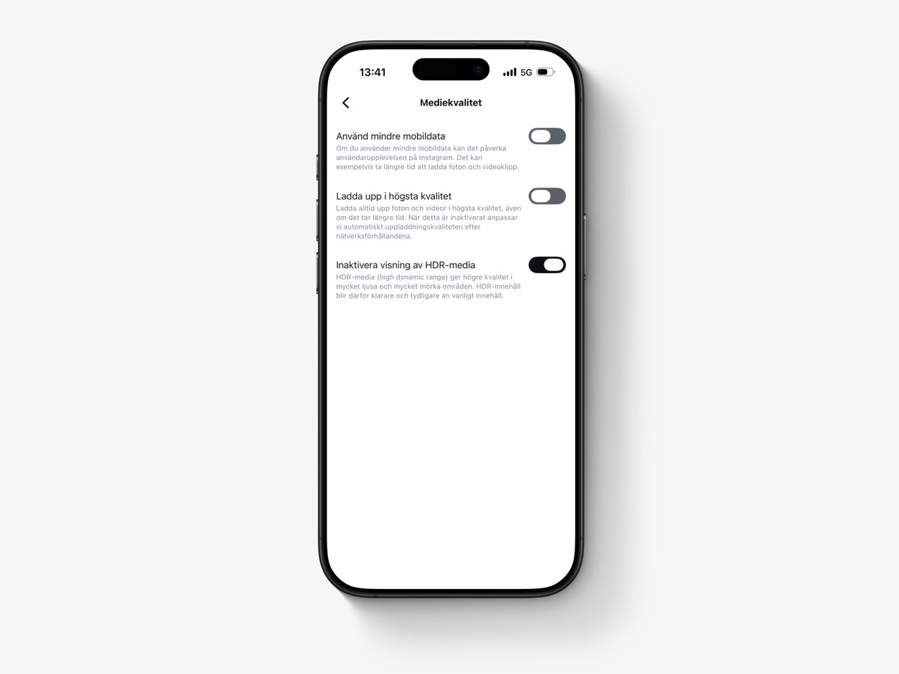 Instagram låter dig nu stänga av HDR