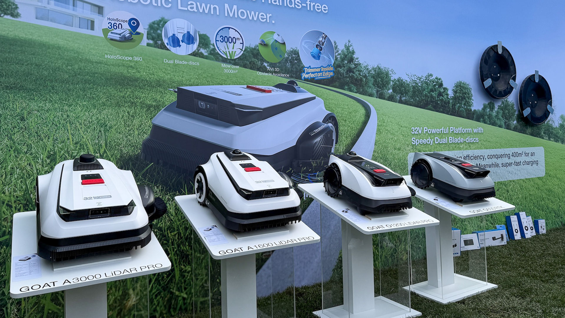 Ecovacs visar nya robotar i Barcelona 