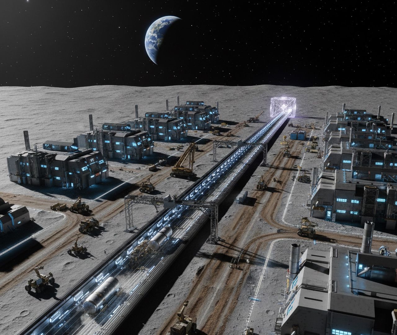 Elon Musk vill bygga fabrik för AI-satelliter på månen