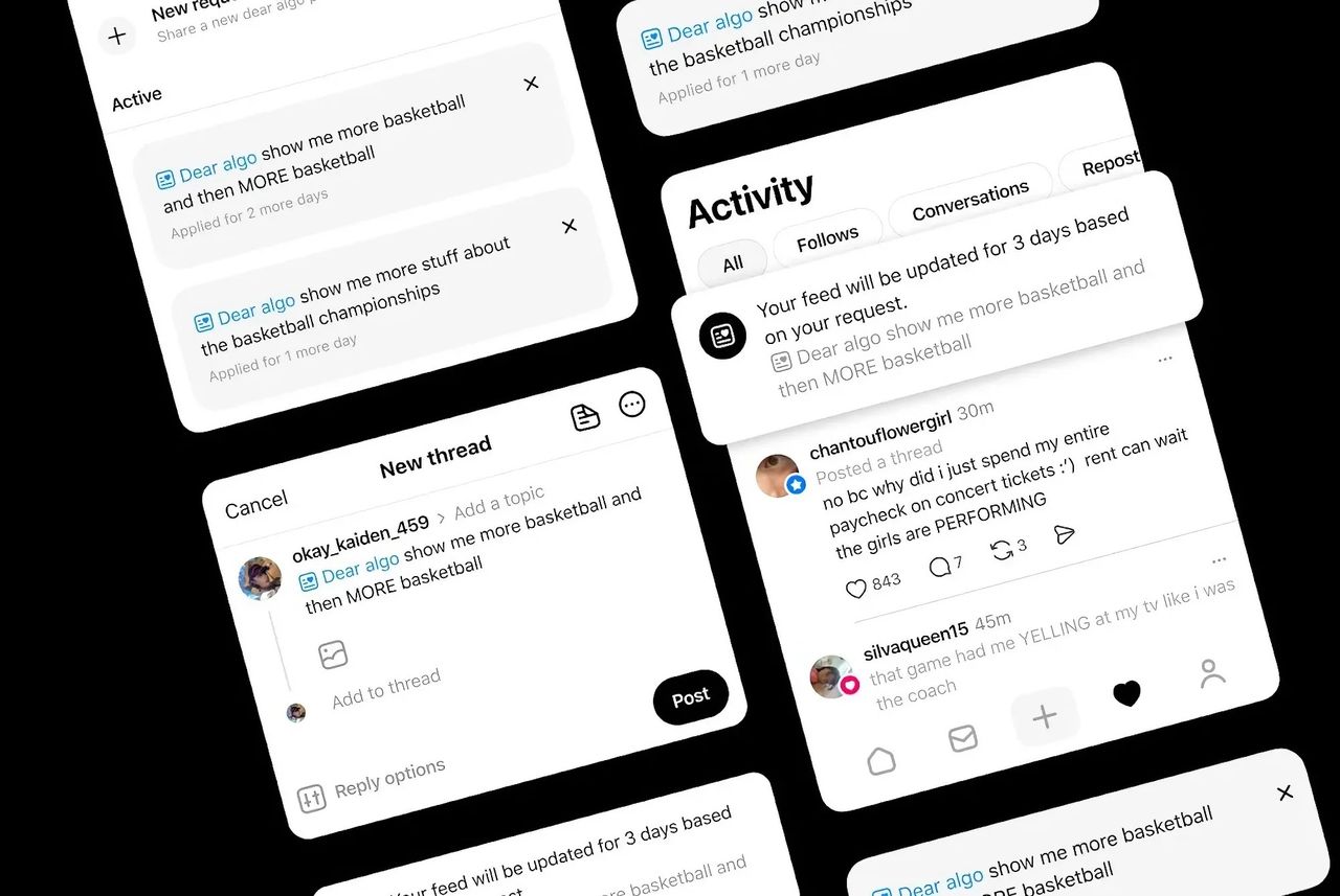 Nu kan du prata med algoritmen på Threads
