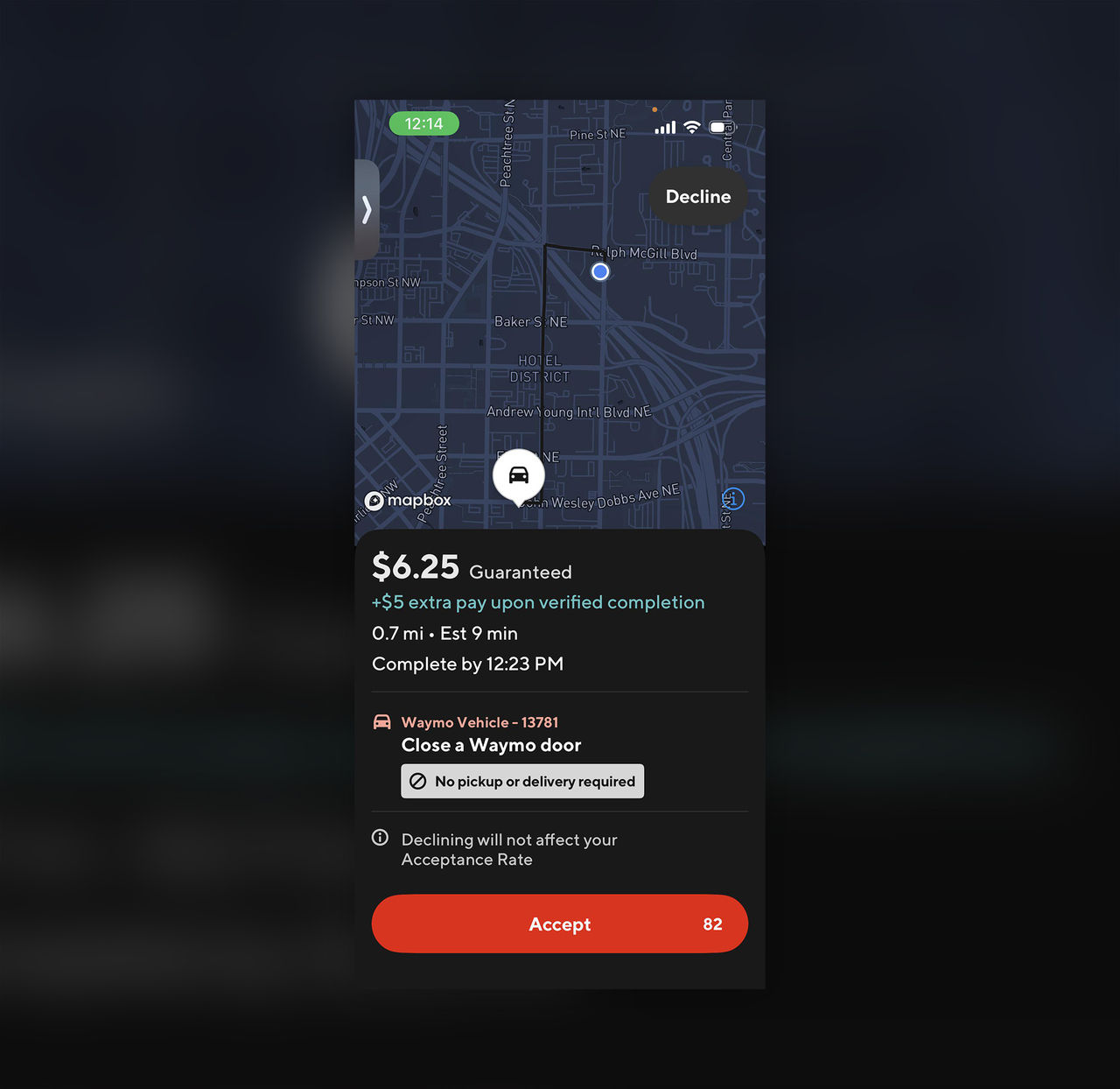 Waymo använder DoorDash för att stänga dörrar