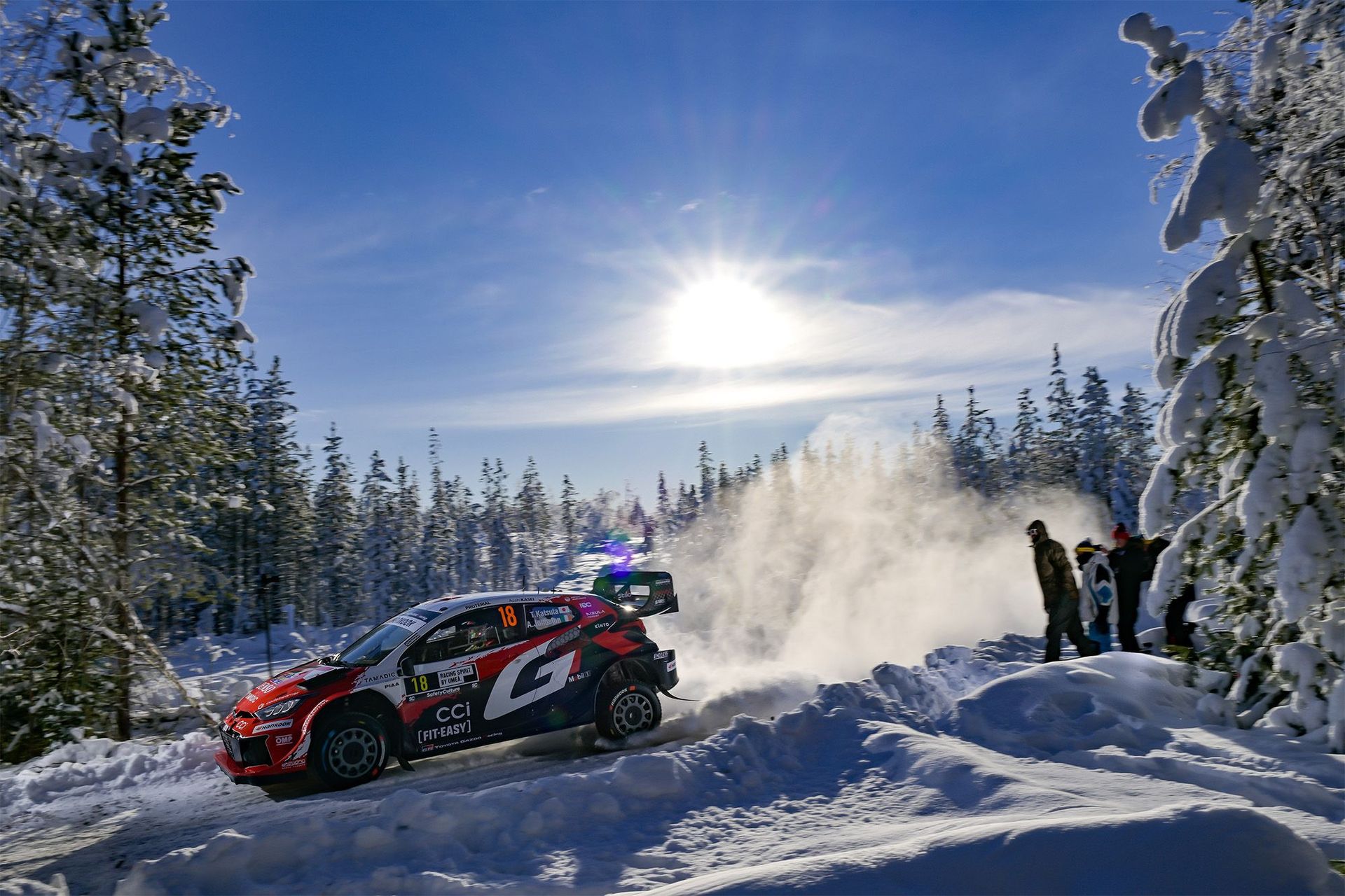 Storslam för Toyota i Svenska rallyt