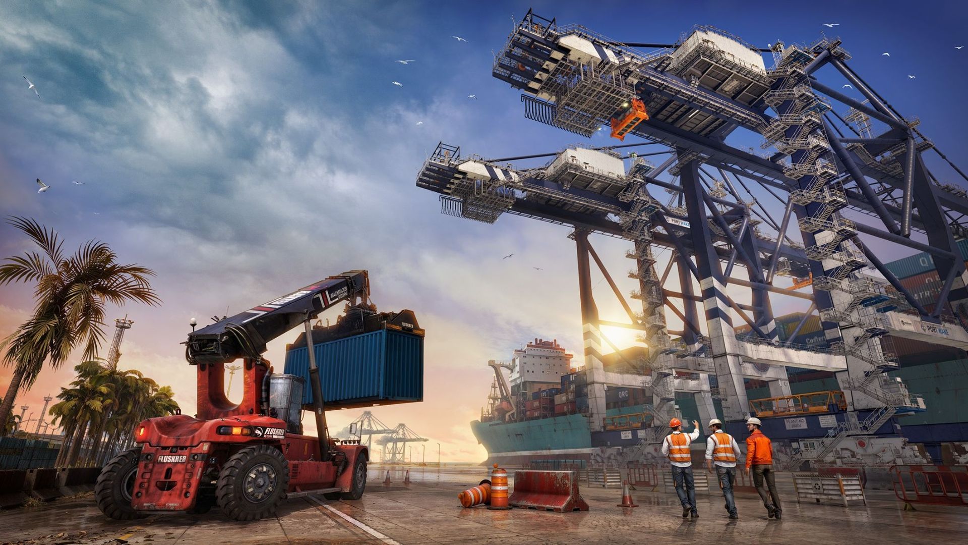 Ta hand om en hamn i Docked