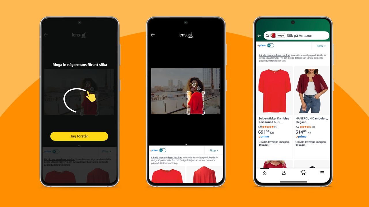 Amazon rullar ut bildsökverktyget Lens