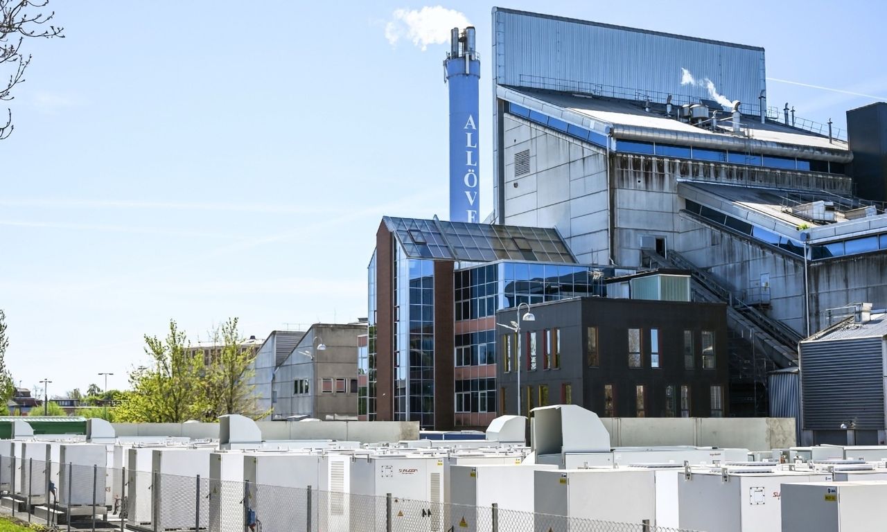 Batteripark stärker elnätet i Skåne
