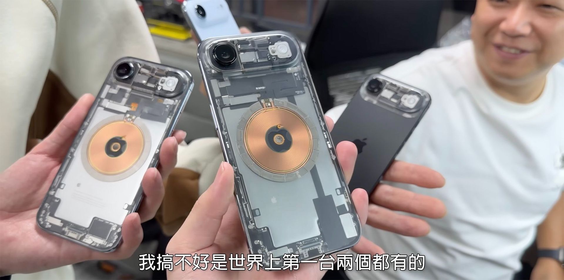 Han fixade genomskinlig iPhone Air