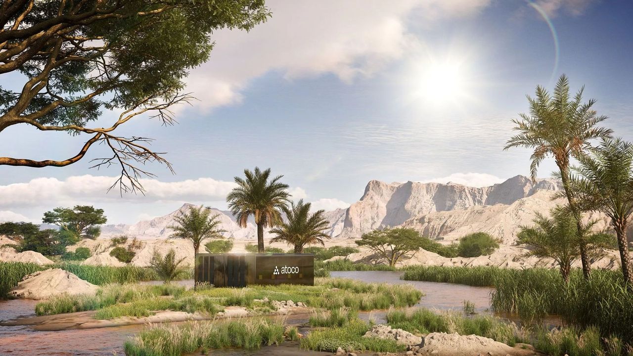 Nobelpristagares maskin kan utvinna vatten ur luft