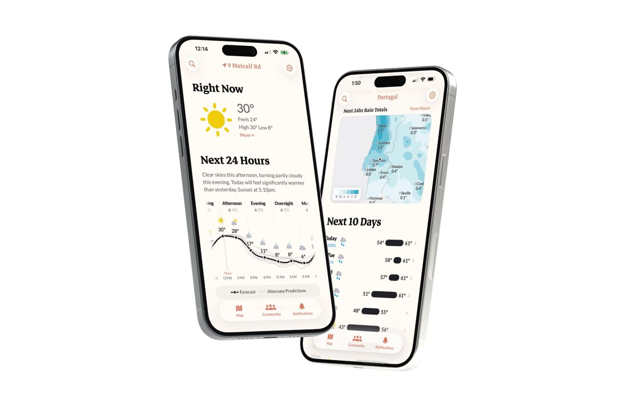 Väderappen Acme Weather ska ge bättre väderprognoser
