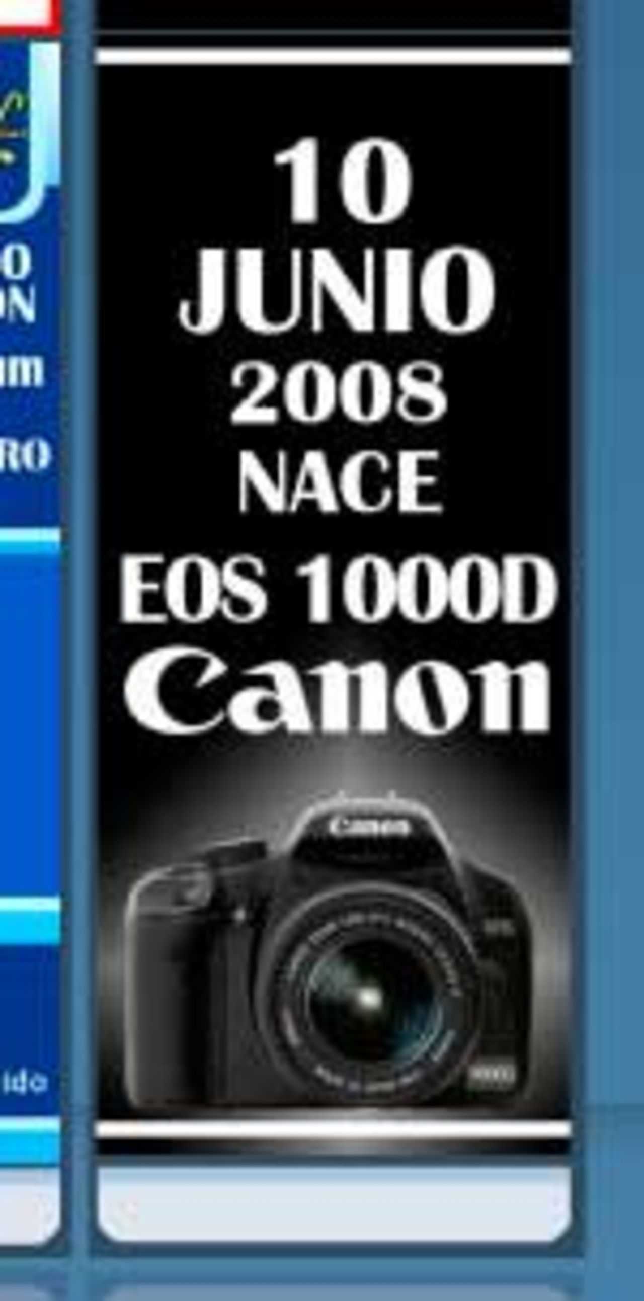 Rykte: Canon 1000D imorgon?