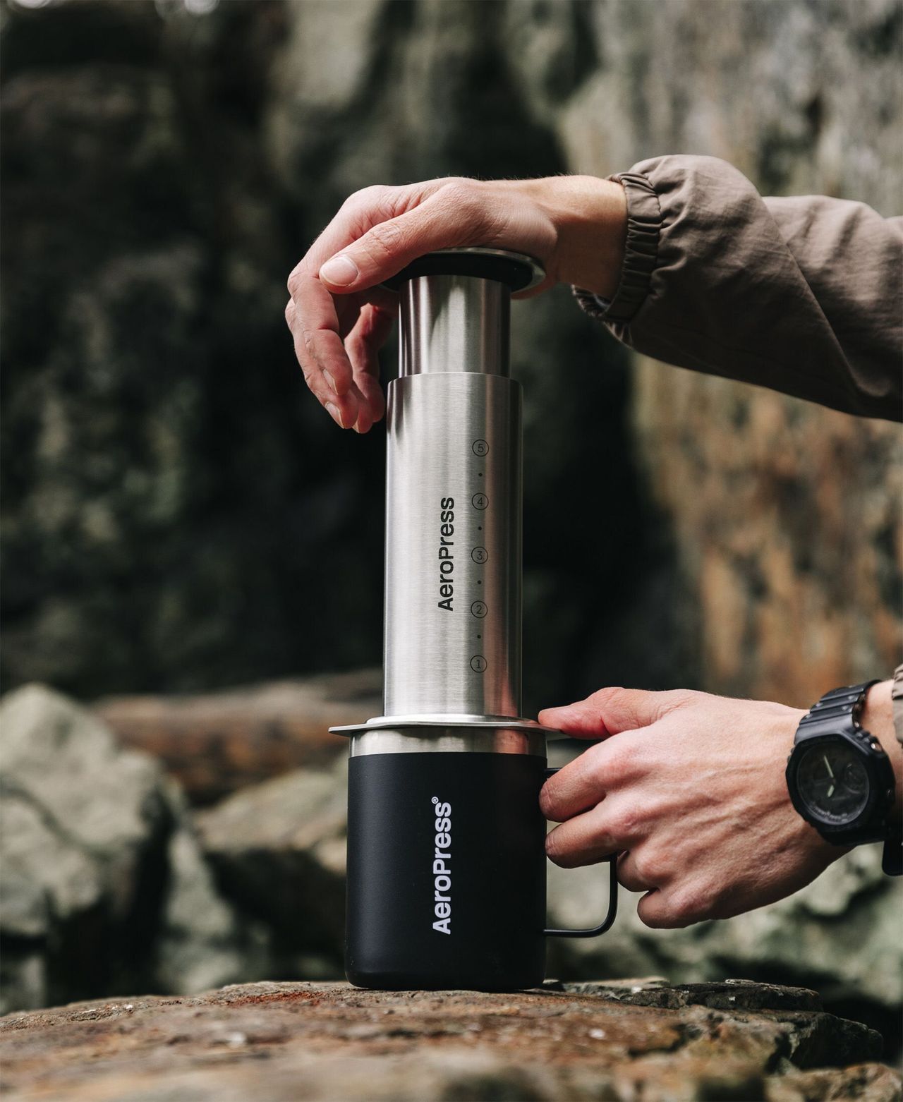 Världens bästa kaffebryggare nu i stål