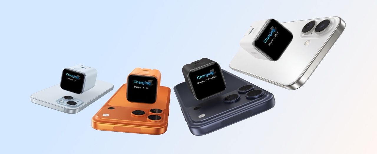 Ankers lilla laddare med skärm kommer till Europa