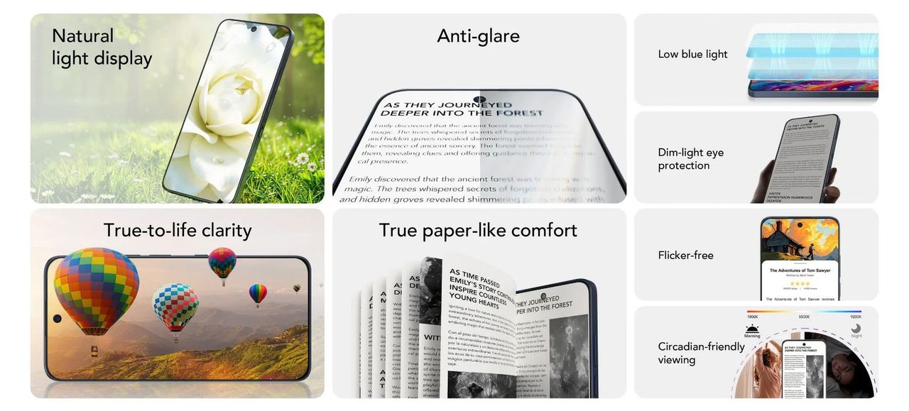 TCL visar matt skärm med AMOLED