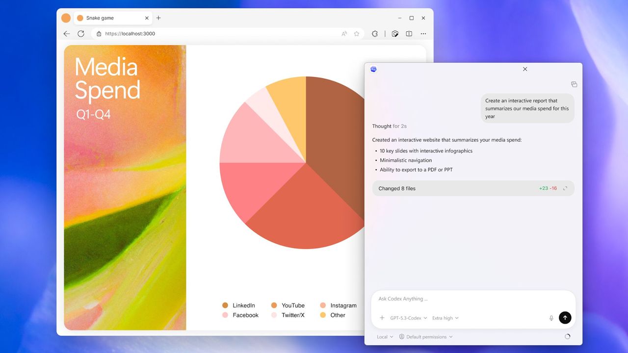 Nu släpps OpenAI:s Codex-app till Windows