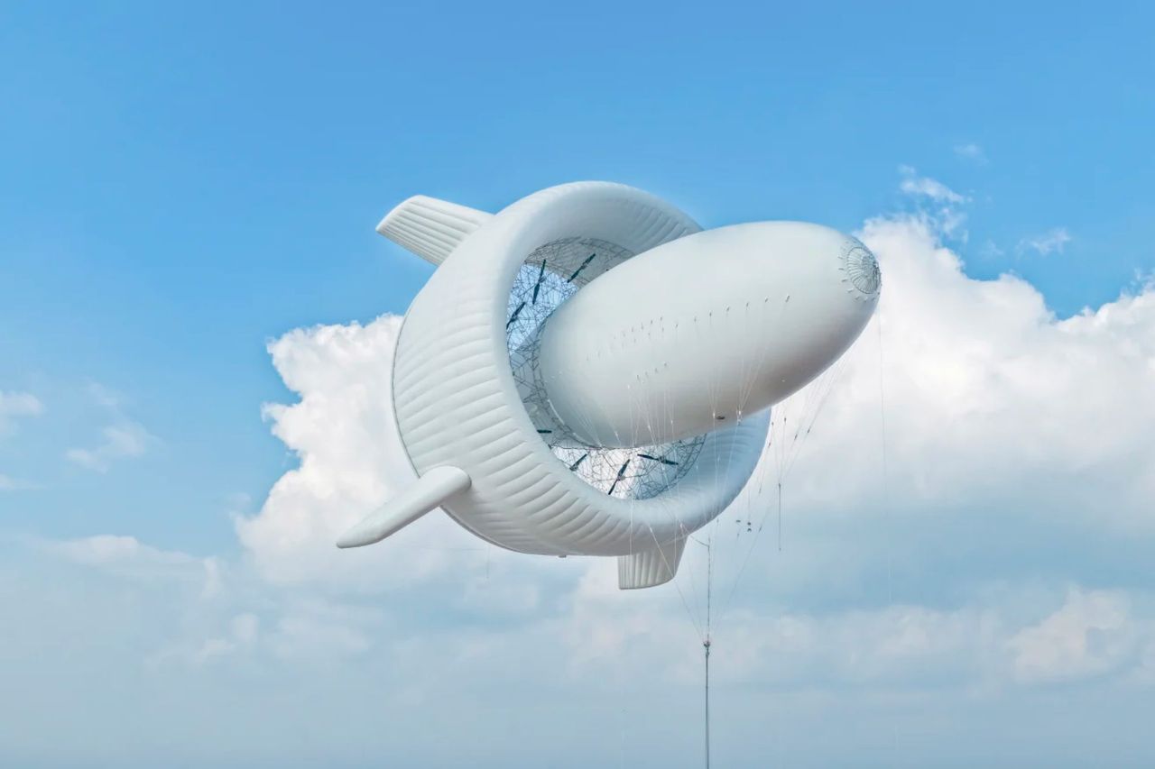 Kina testar flygande vindturbiner