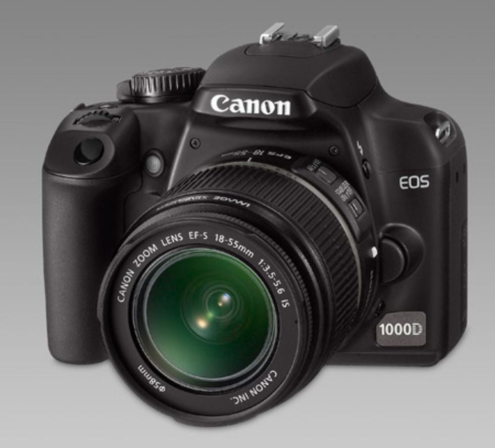 Canon 1000d разъемы