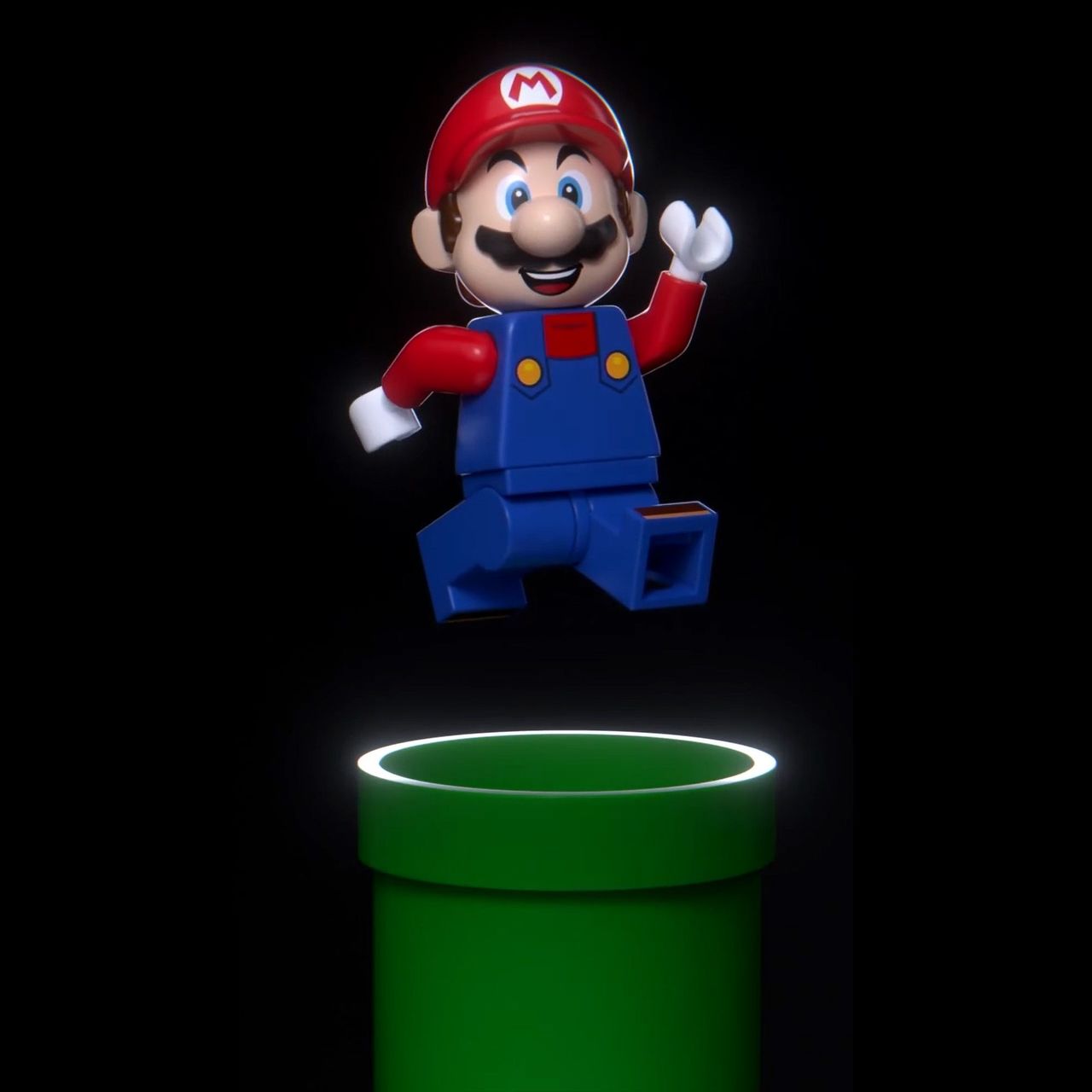 Lego gör minifigur av Super Mario