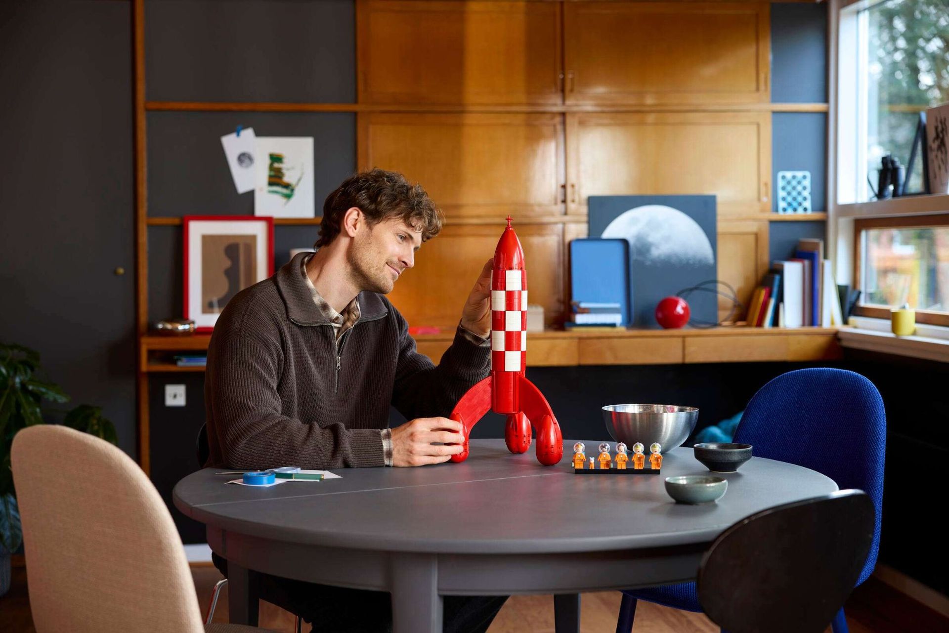 Lego släpper Tintins månraket