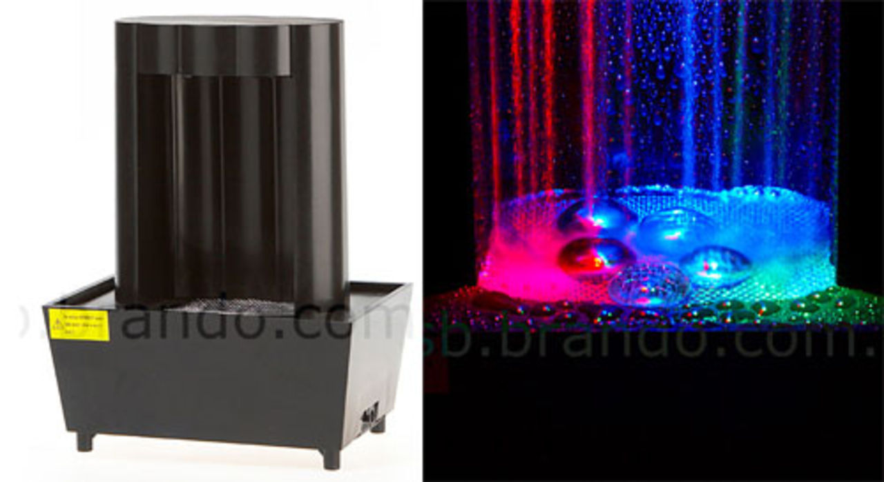 Snyggt vattenfall på skrivbordet