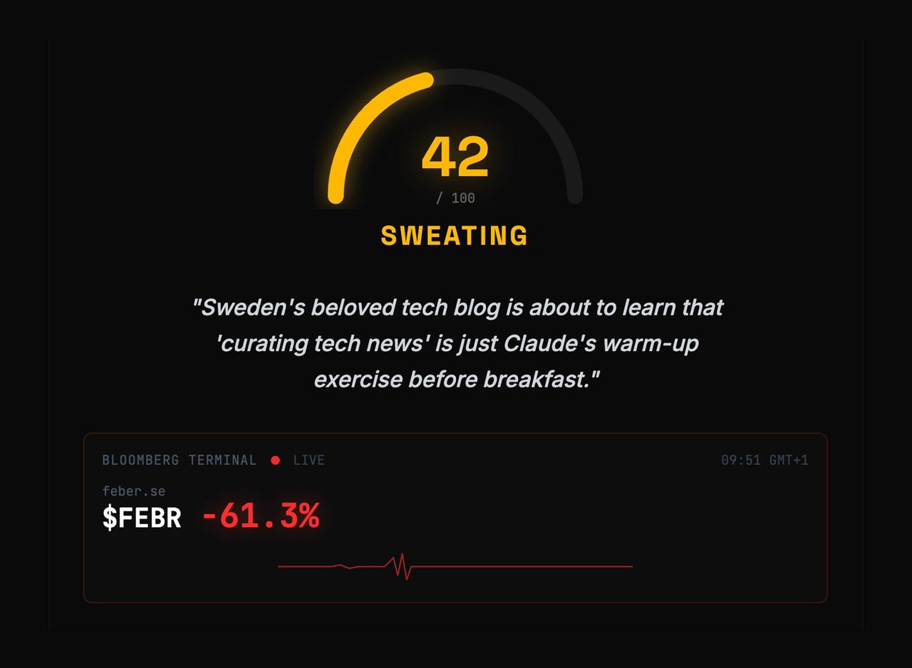 Feber har 18 månader kvar att leva