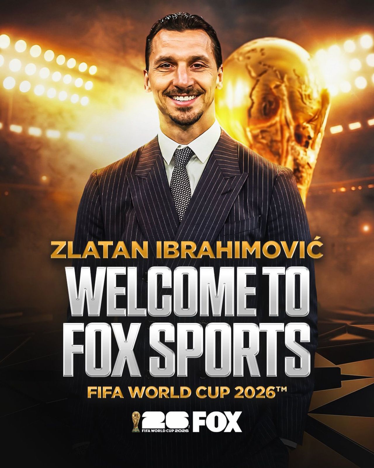 Zlatan ska kommentera Fotbolls-VM