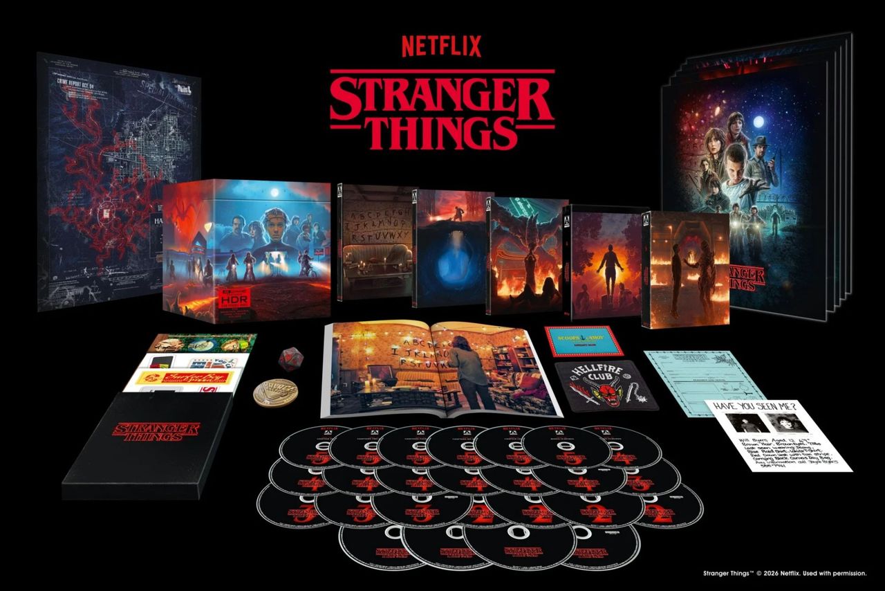 Stranger Things släpps i fet box