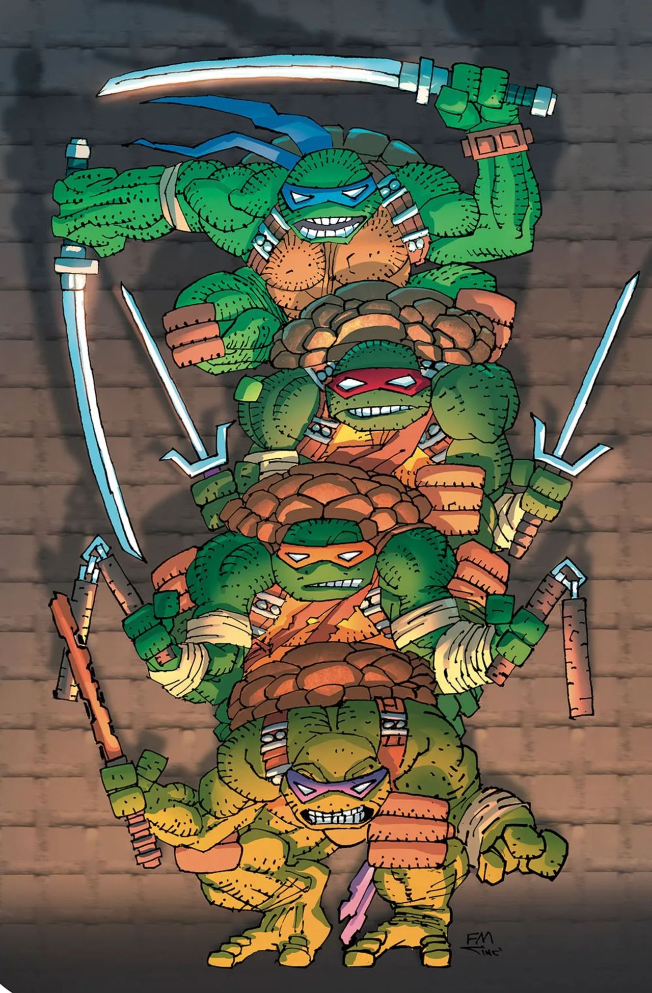 Frank Miller gör omslag till Teenage Mutant Ninja Turtles