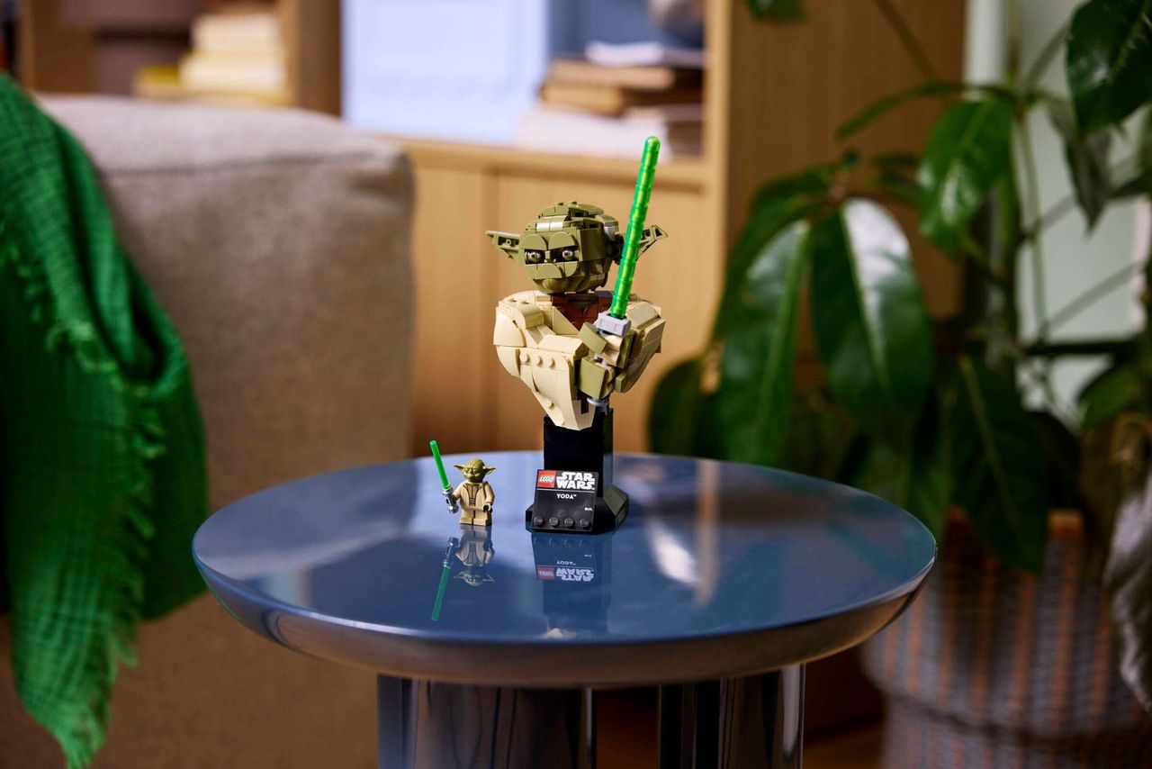 Lego släpper byster med Yoda och Darth Vader