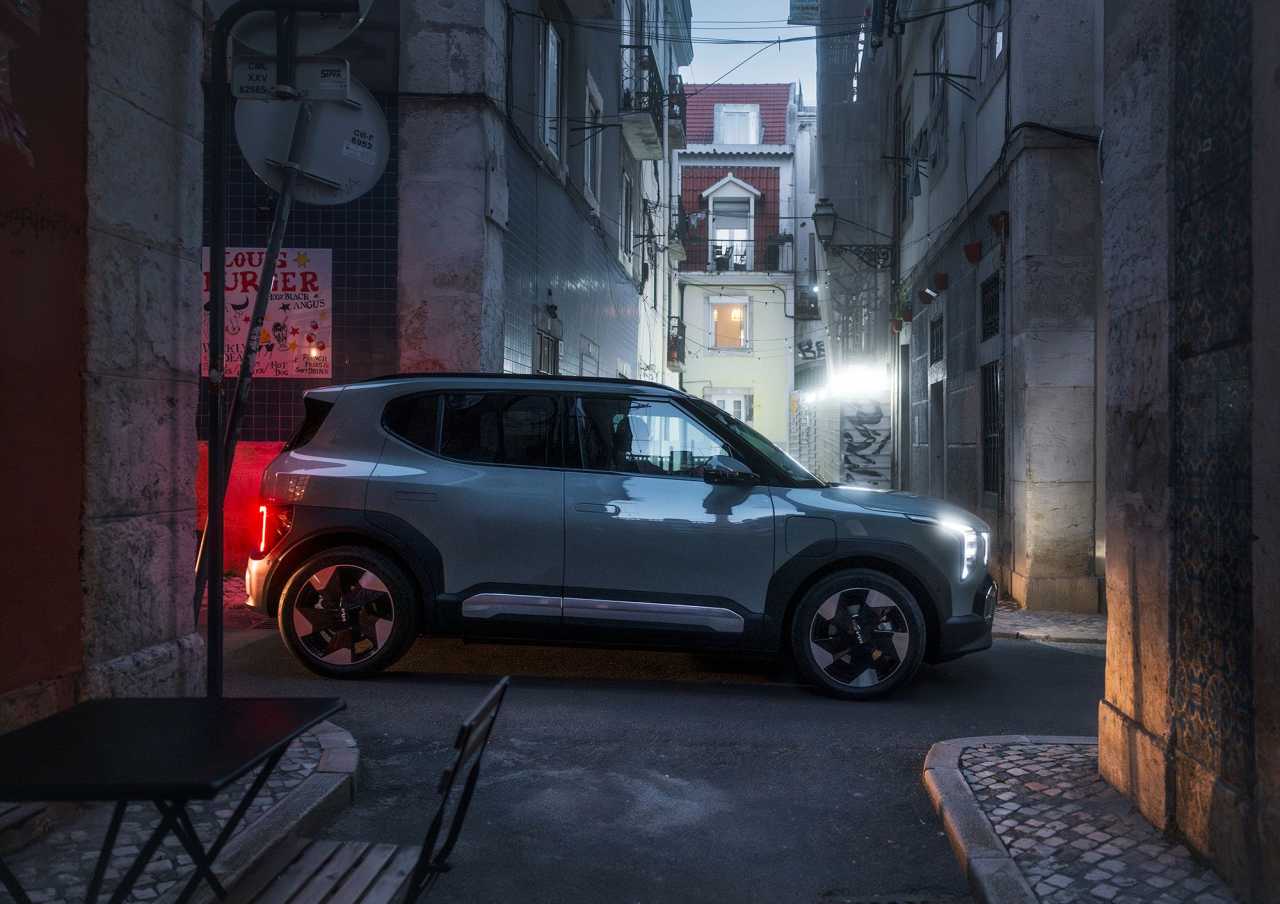 Vi har kört Kia EV2 i Lissabons trånga gränder
