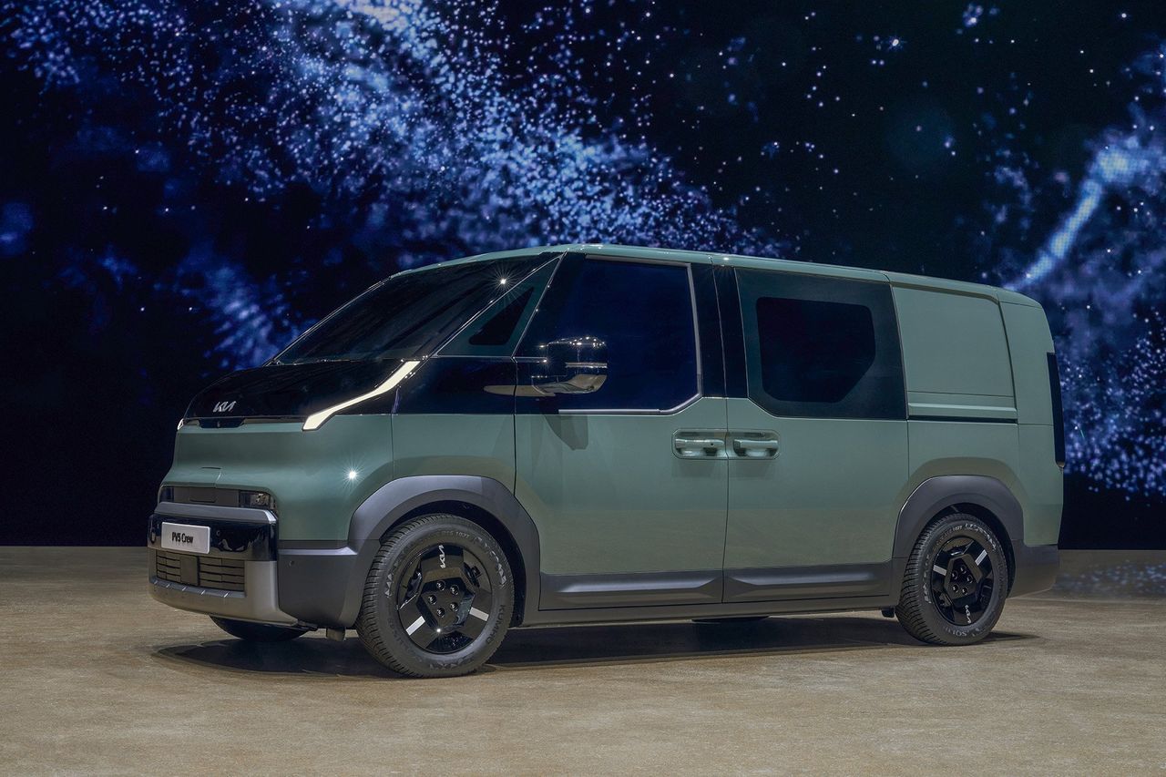 Kia PV5 nu både för människor och verktyg