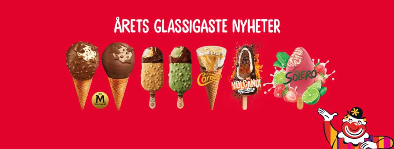 Snart är det glassfest på Pressbyrån igen