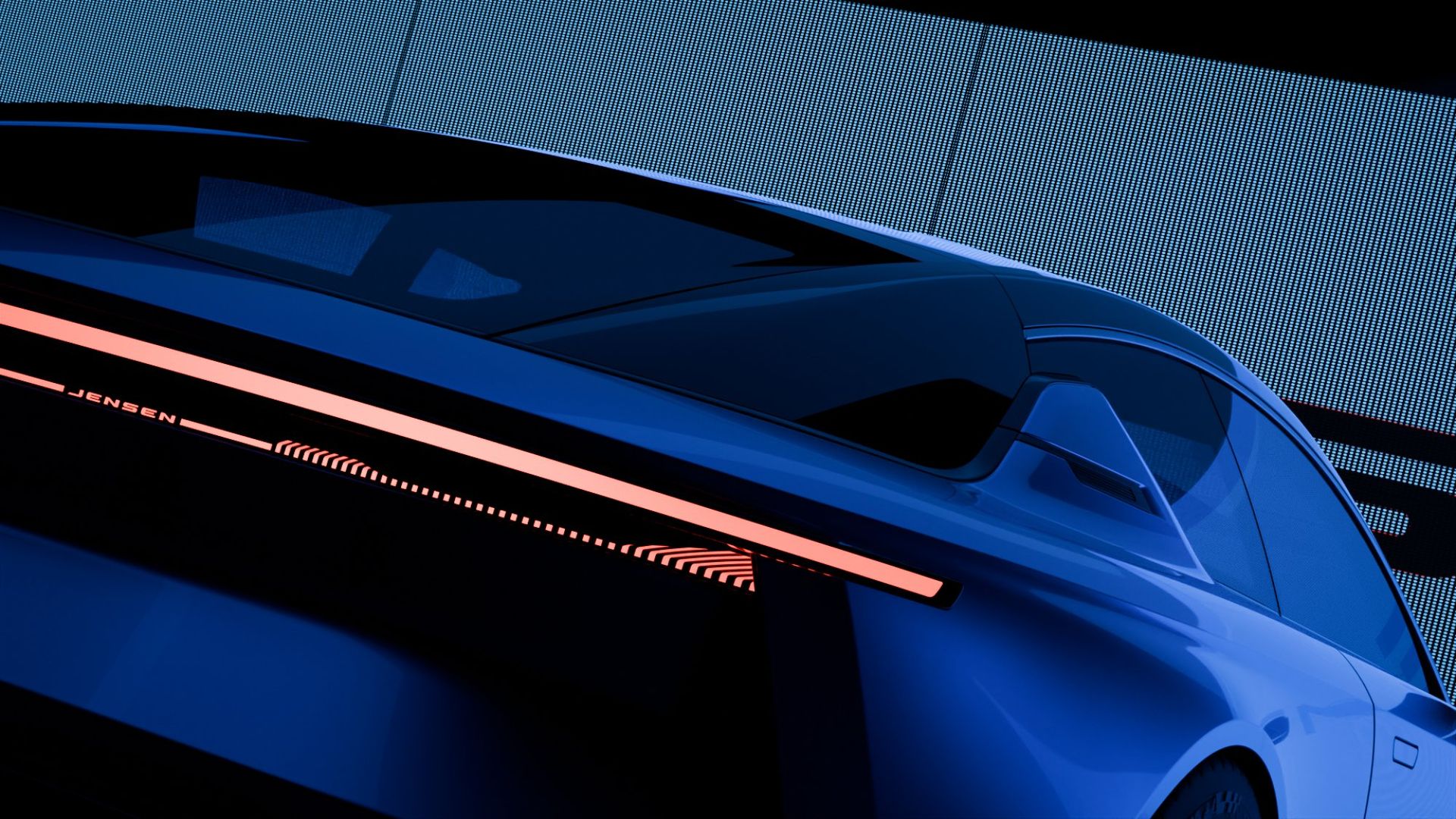 Ny bil med inspiration från Jensen Interceptor på väg